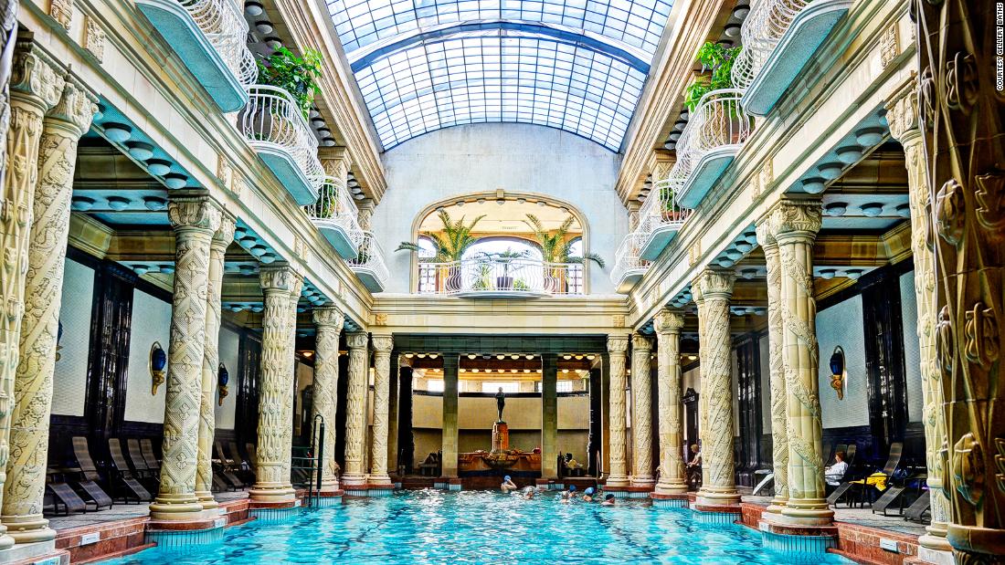 Baths in Budapest (Hungary)