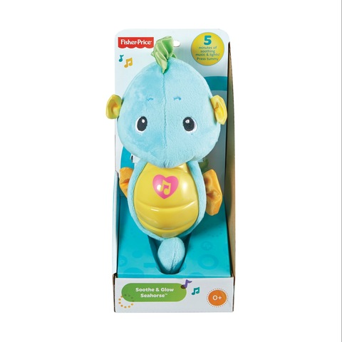 Fisher-Price Soothe & Glow Seahorse - Blue