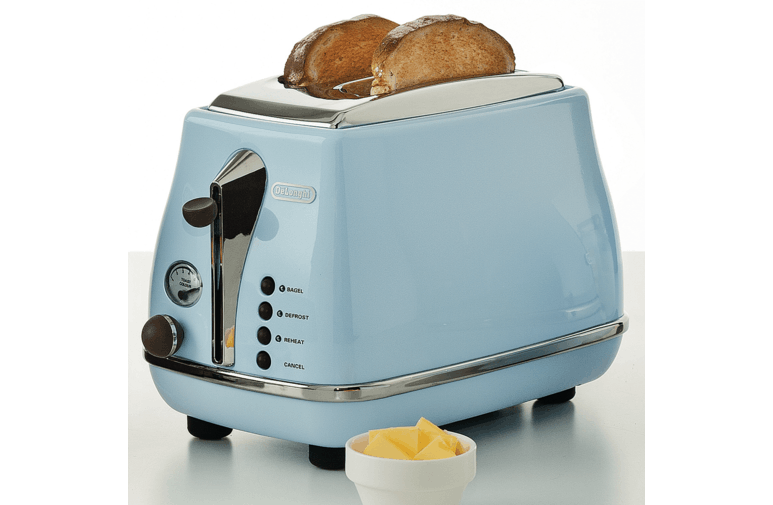 DeLonghi Icona Vintage 2 Slice Azure Toaster