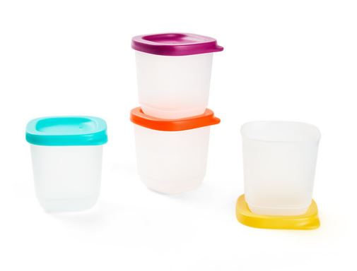 Baby Tupperware or BPA Free containers - We are going to try and make our own food, so Tupperware is going to come in handy! or any small freezable BPA and Formaldehyde FREE plastic or glass containers please
