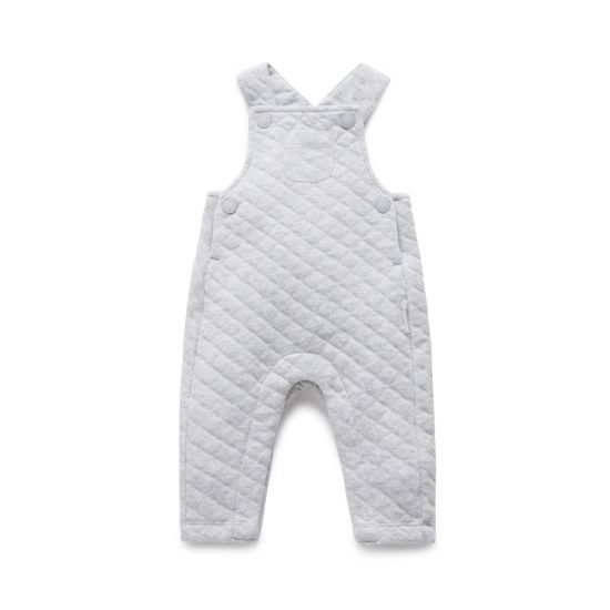 Quilted Overalls - purebaby