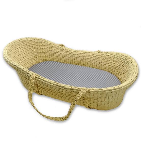 Moses basket fitted sheet