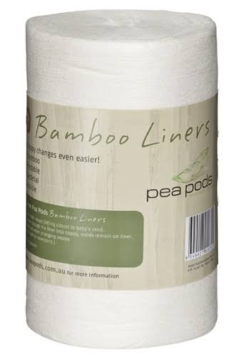 Bamboo nappy liners for modern cloth