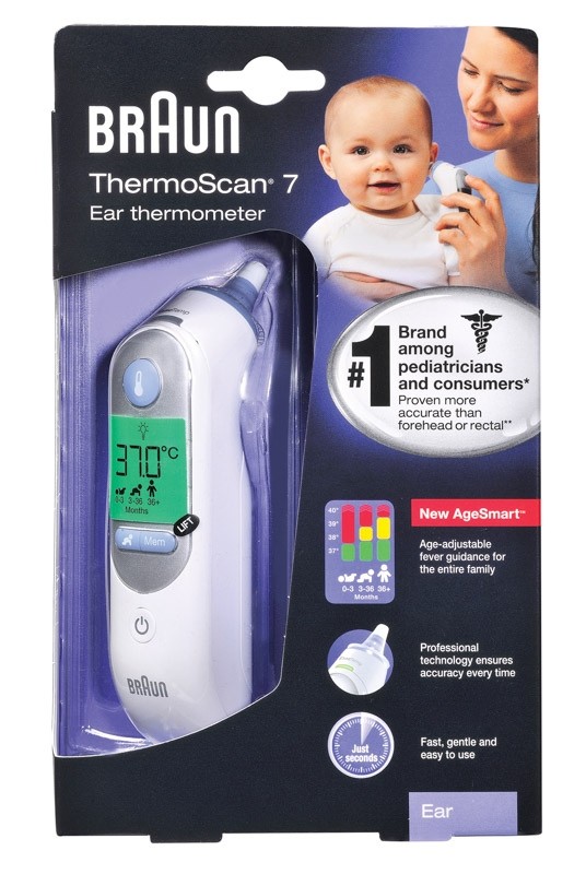 Braun Thermoscan 7 Ear Thermometer 62(0