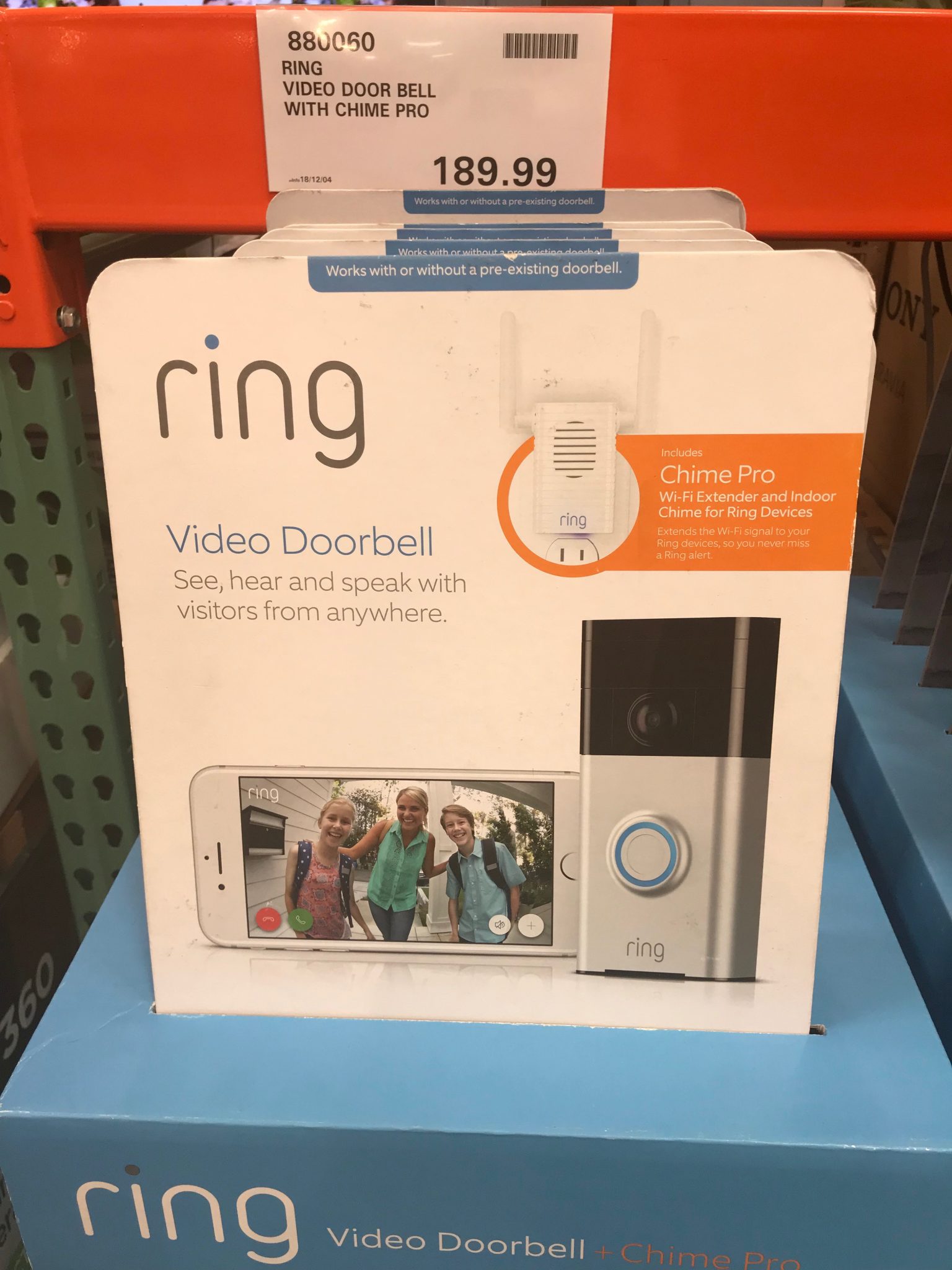 Video door bell