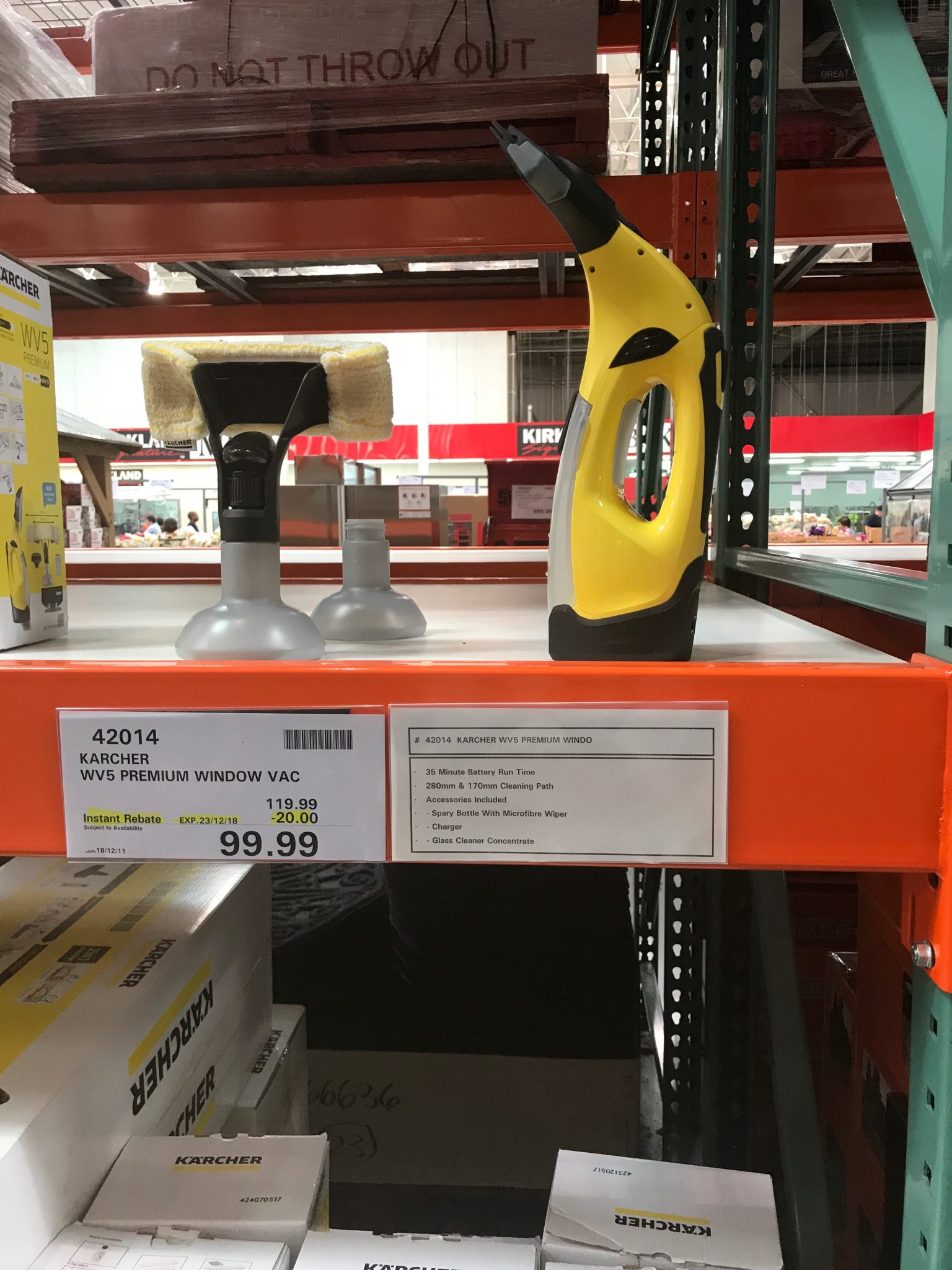 Karcher window vac