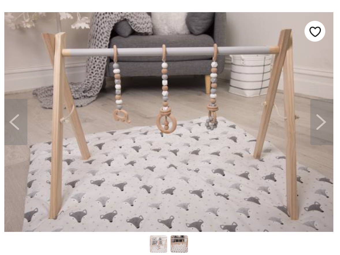 Mini Gym - Play Gym Grey