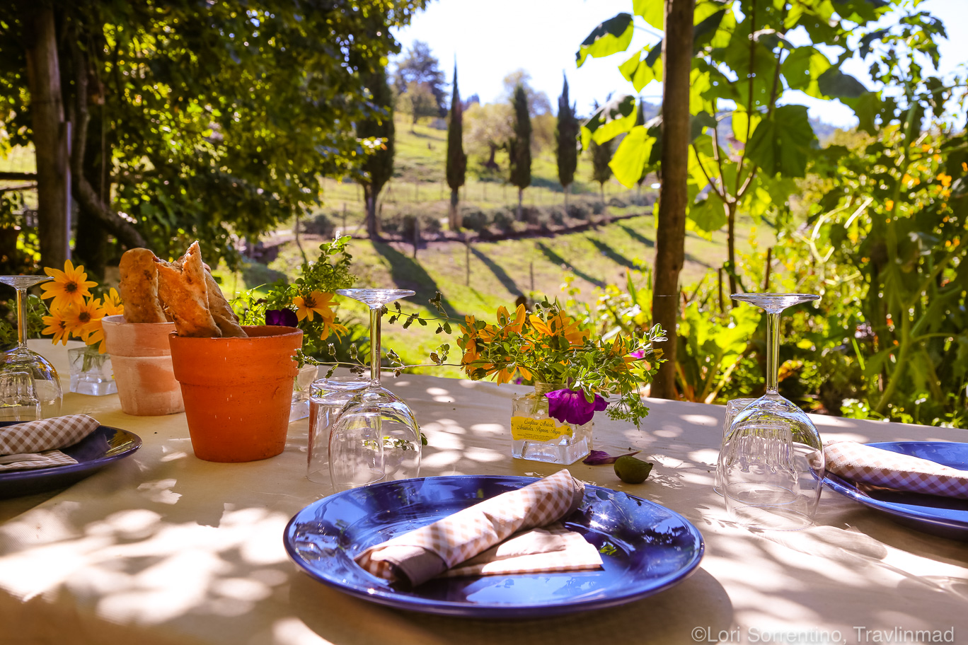 Lunch in Tuscany