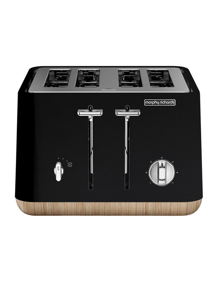 Morphy Richards Black/ Wood Toaster