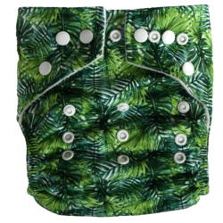 Hippybottomus Cloth Nappy - Leaves