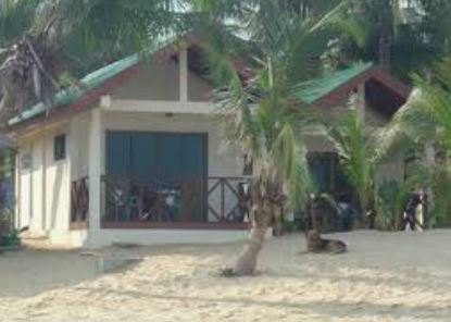 Romantic beach hut