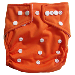 Hippybottomus Cloth Nappy - Orange