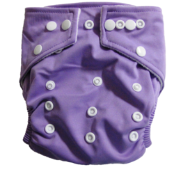 Hippybottomus Cloth Nappy - Purple