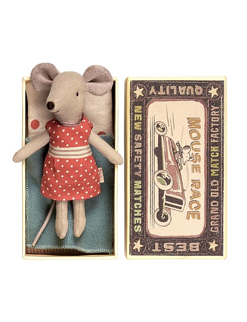 MAILEG Girls Big Sister Mouse In Box