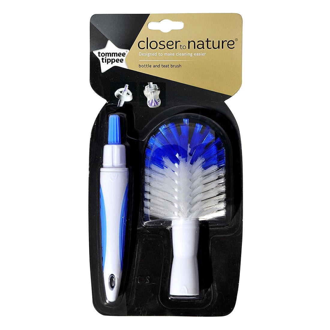 Tommee Tippee® Closer To Nature® Bottle And Teat Brush Assorted