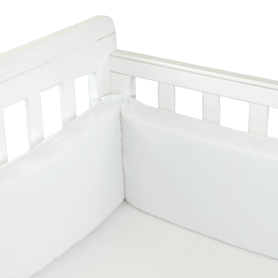 Cot bumper- White