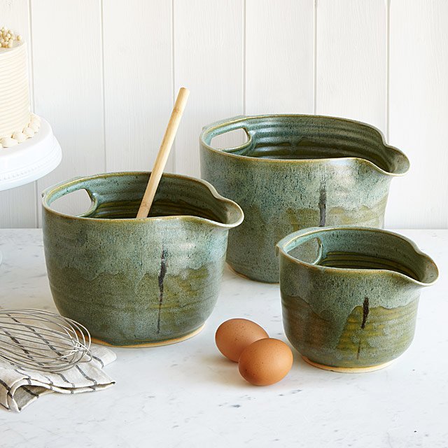 Stoneware Mixing Bowl Set