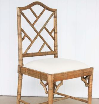 Weathered Oak Chippendale Dining Chair