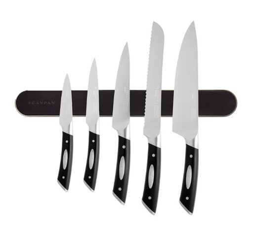 Scanpan Knife Set & Magnetic Rack