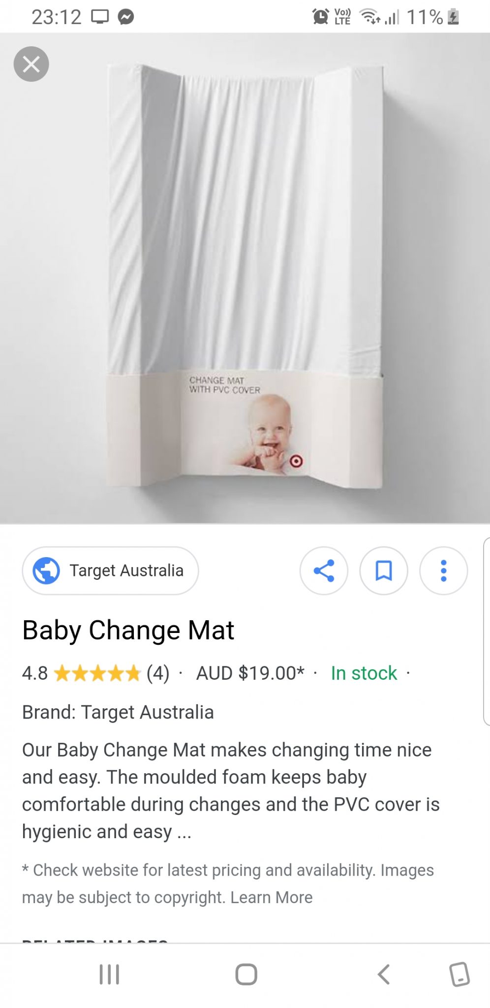 baby rocker target australia