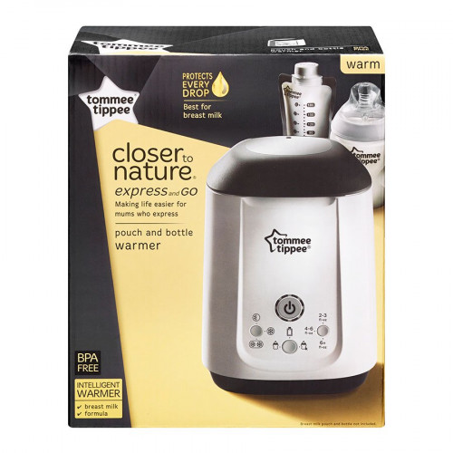 Tommee Tippee Closer To Nature Express & Go Bottle & Pouch Warmer