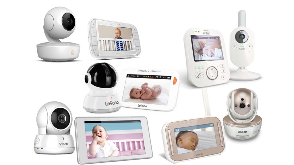 - Video monitor - video, sound and breathing sensor