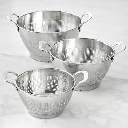 Kitchen Collander and strainers