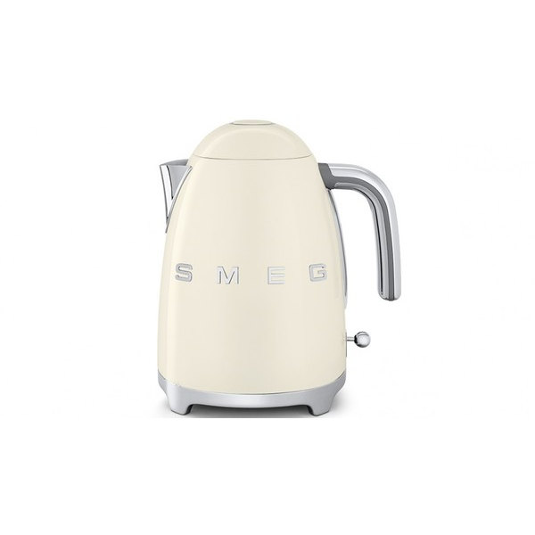 Smeg 50's Style Badged Kettle - In Cream