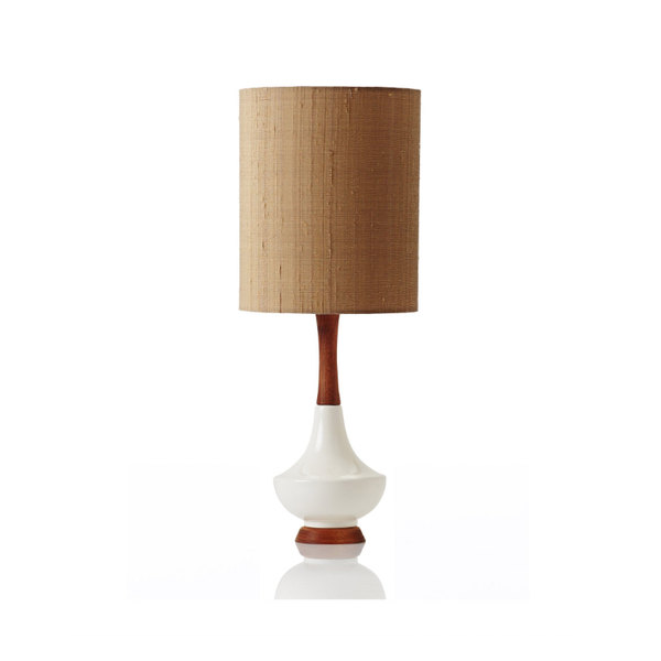 Electra Lamp Small - Raw Silk Gold