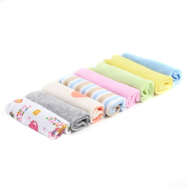 Set of baby wash cloths