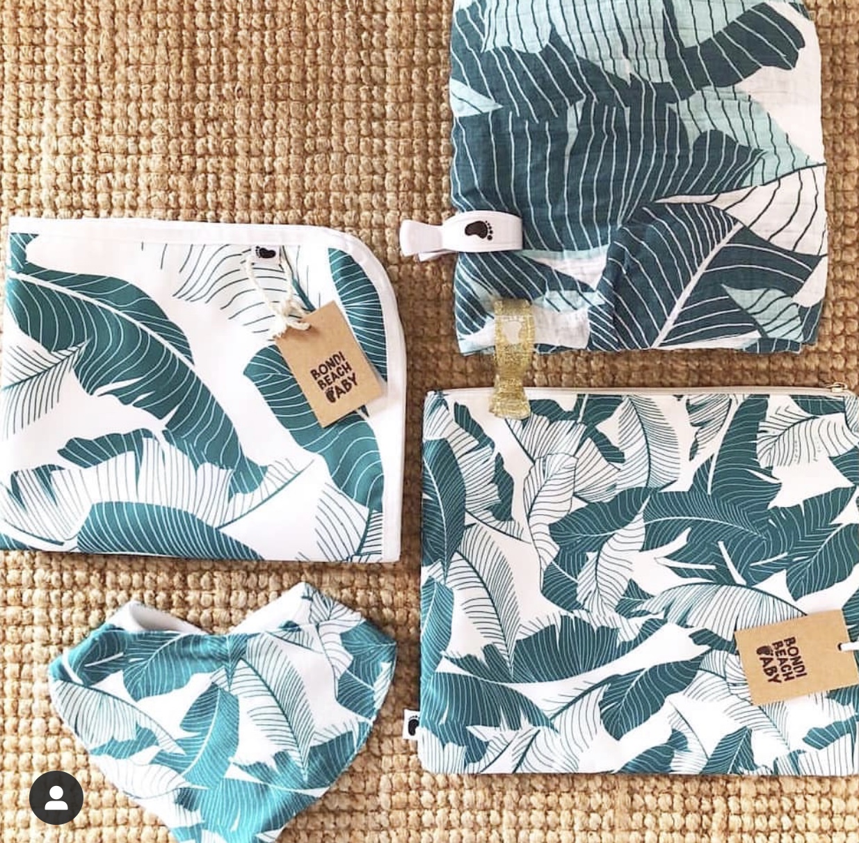 Bondi Baby Palm Set