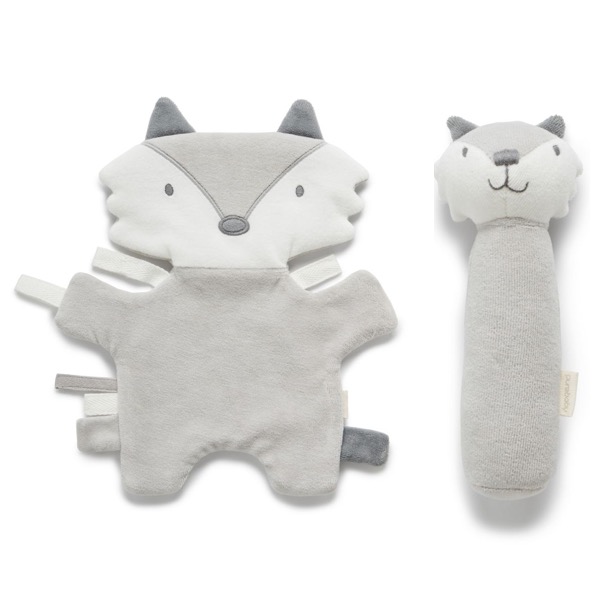 Purebaby Fox Rattle and Comforter