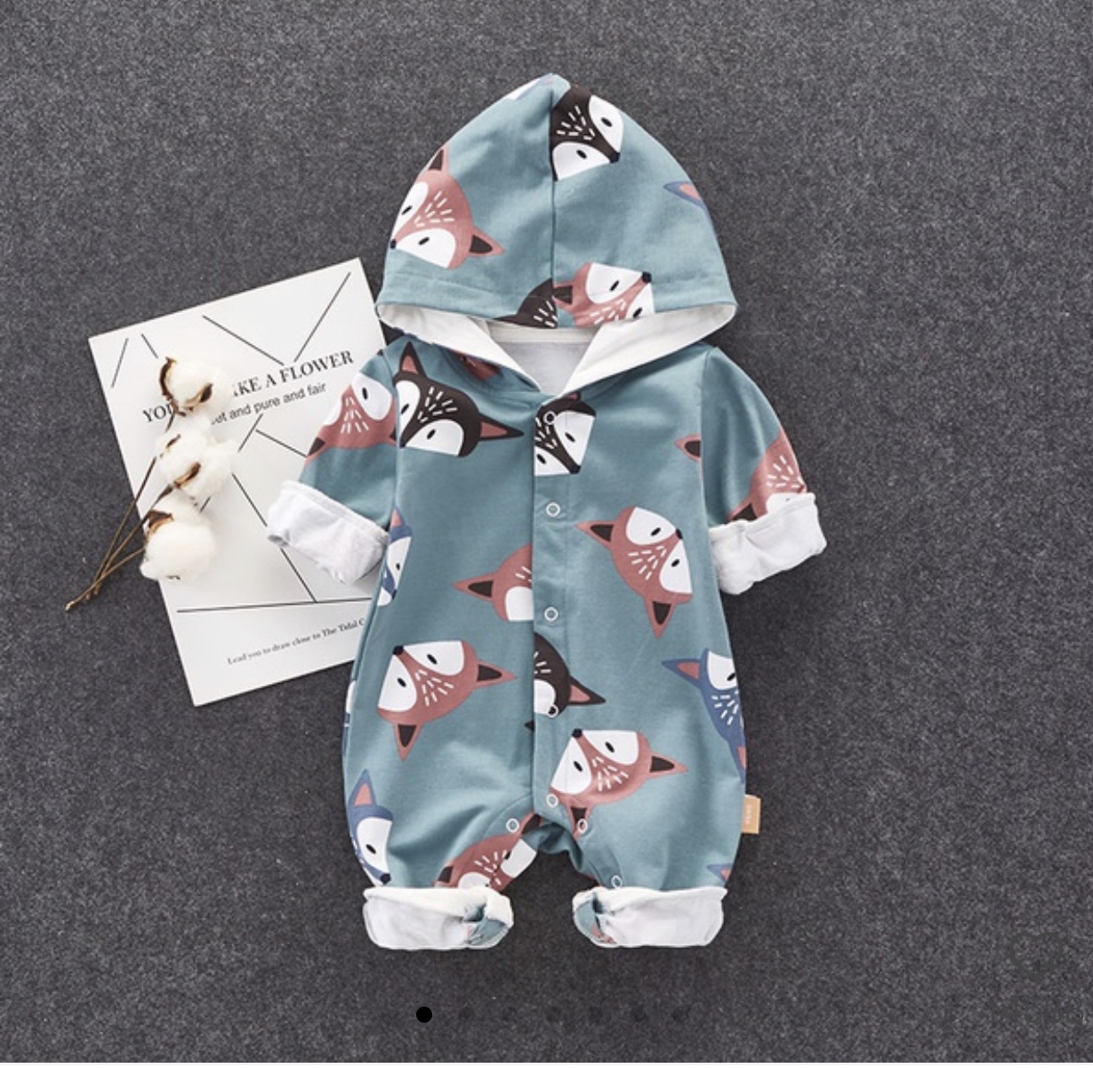 Patpat Hooded Fox Onesie