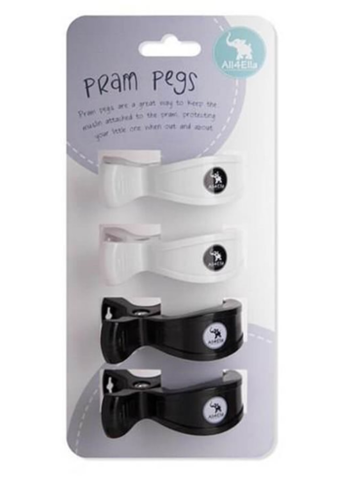 ALL4ELLA PRAM PEGS (4PK)