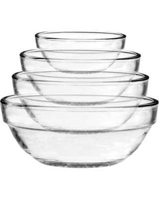 Glass Mixing bowl set