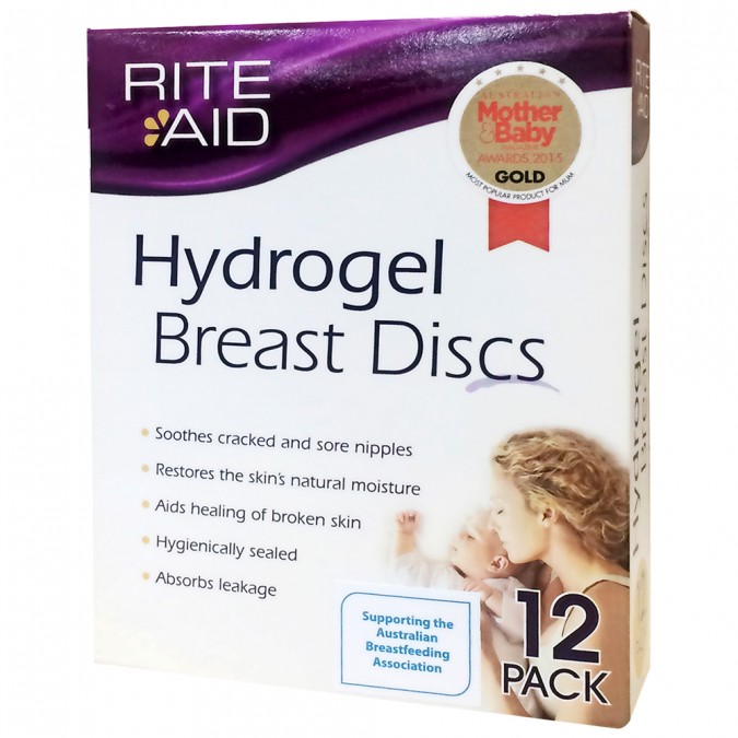 RITE AID Hydrogel Breast Discs 12 Pack
