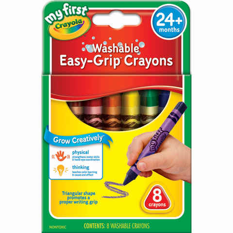 Crayola Washable Triangular Crayons