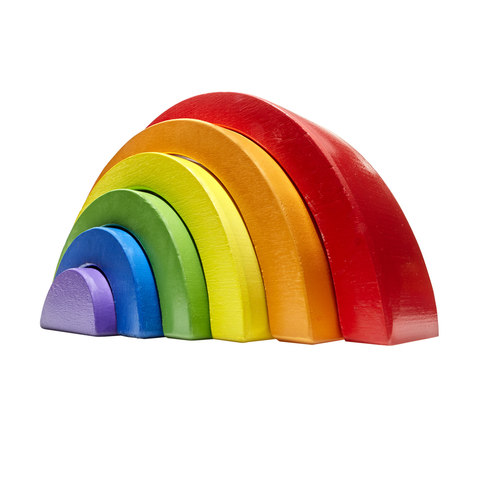 Kmart Wooden Rainbow