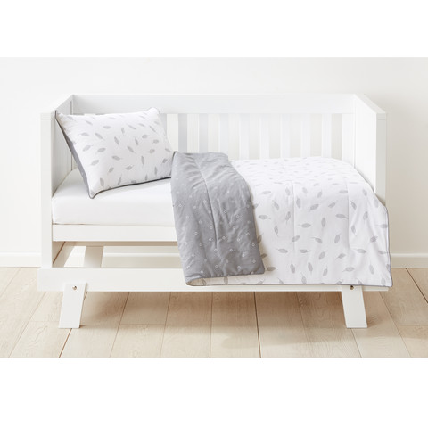 Cot Comforter Set - Feathers