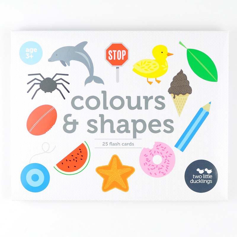 Colours and Shapes Flash Cards