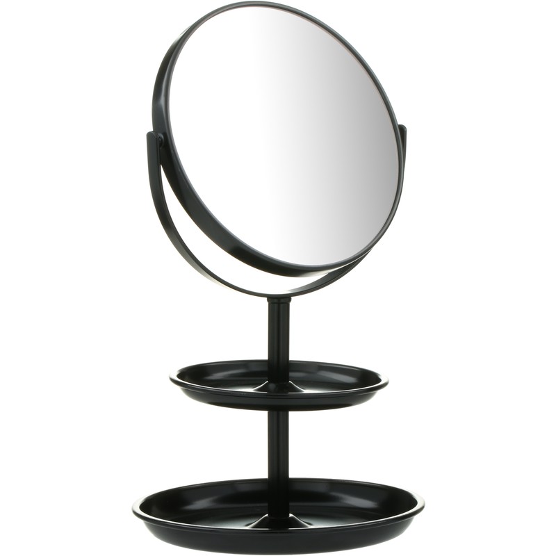 Free Standing Mirror with Tray