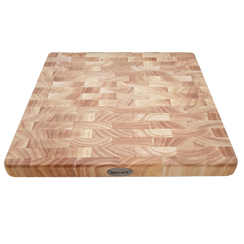 Baccarat Butchers Corner End Grain Timber 35cm Chopping Board