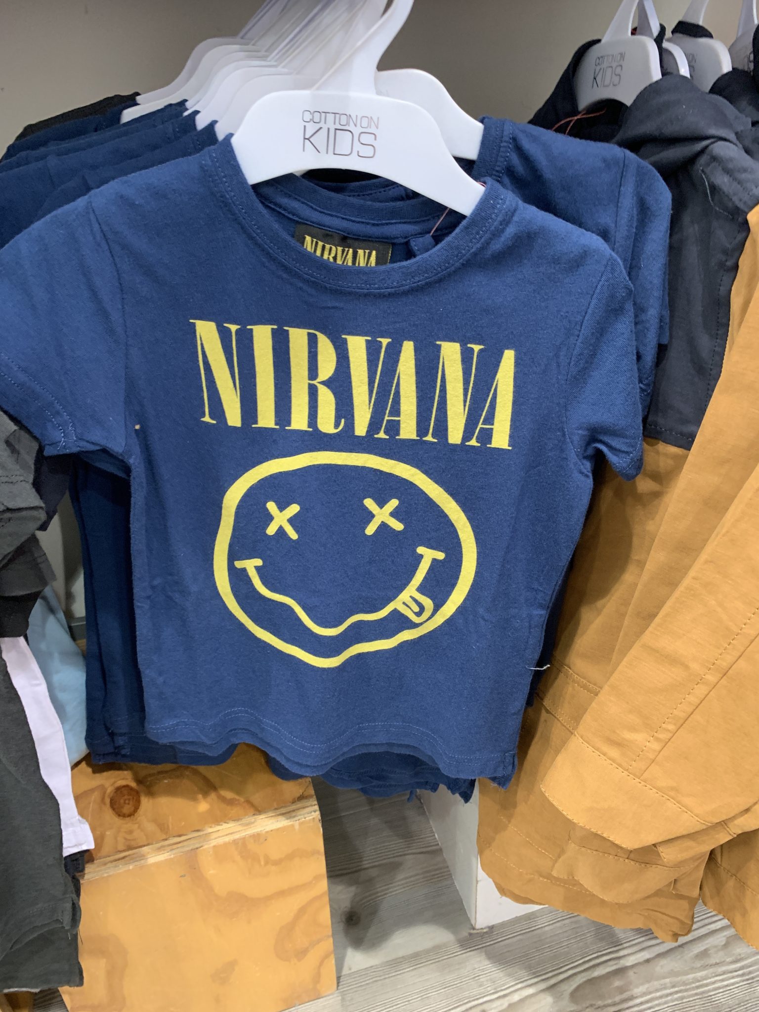 Cotton On Kids nirvana shirt