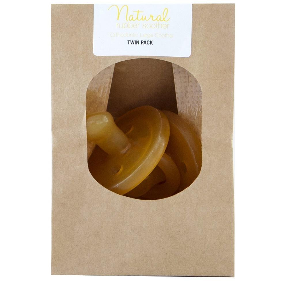 Natural Rubber Soother Twin Pack