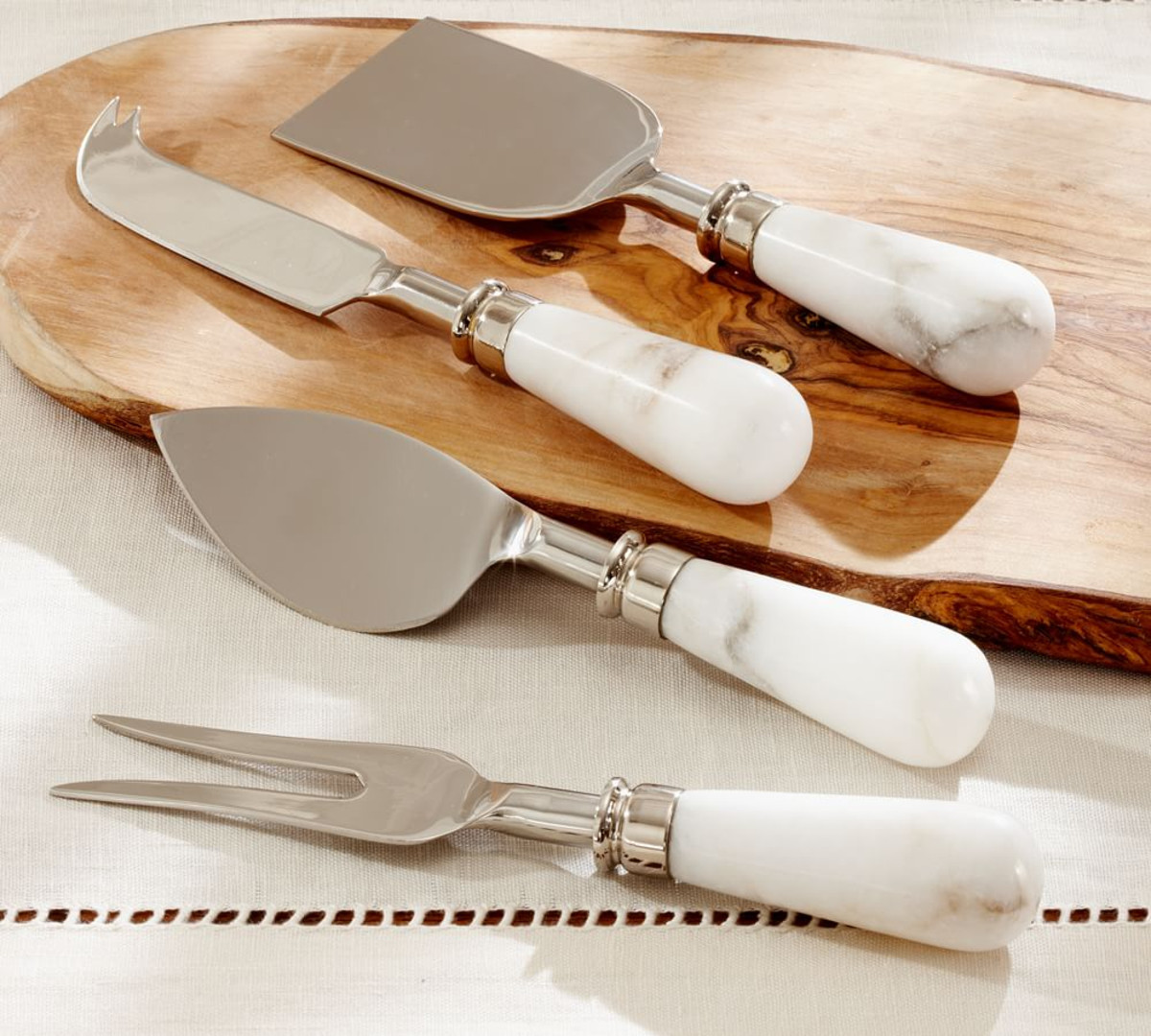 Marble Cheese Knives- set of 4