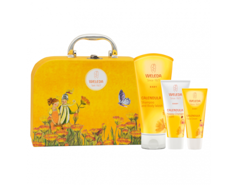 Calendula Baby Essentials Suitcase Gift Pack