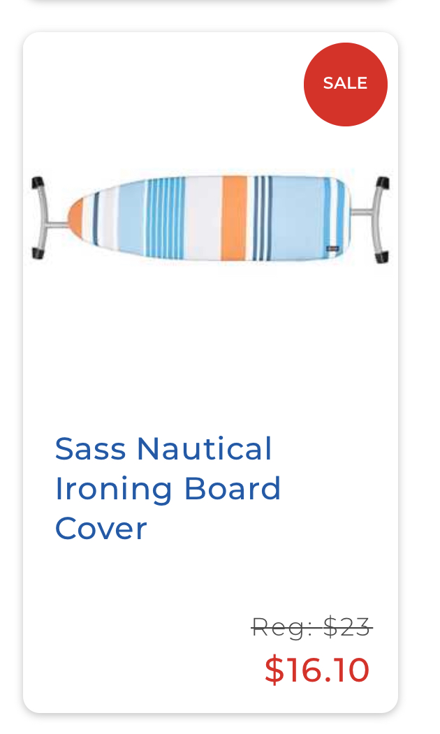 Ironing board