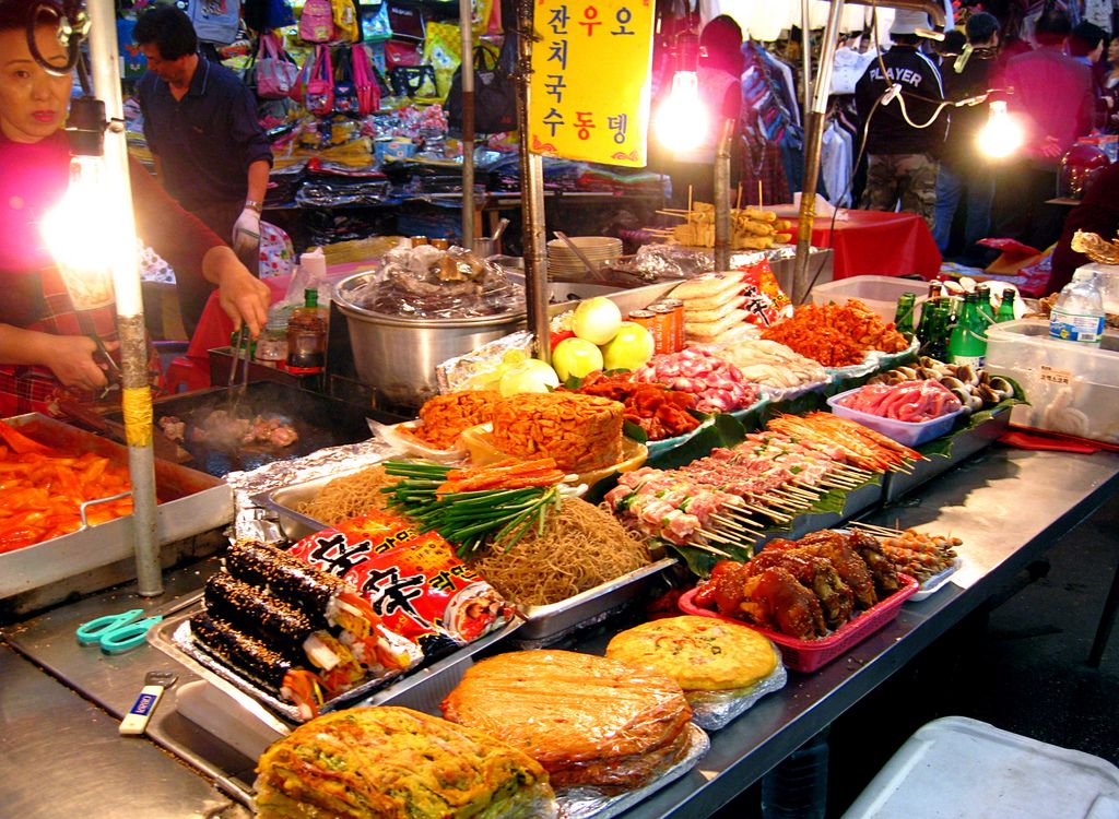 Night Market Food Tour in Seoul