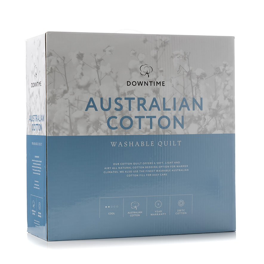 King Size Downtime Australian Cotton Quilt