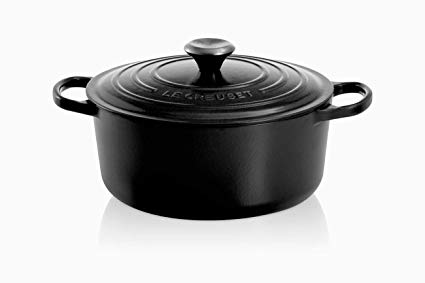 Le Creuset Signature Cast Iron Round Casserole 28cm - 6.7L Satin Black